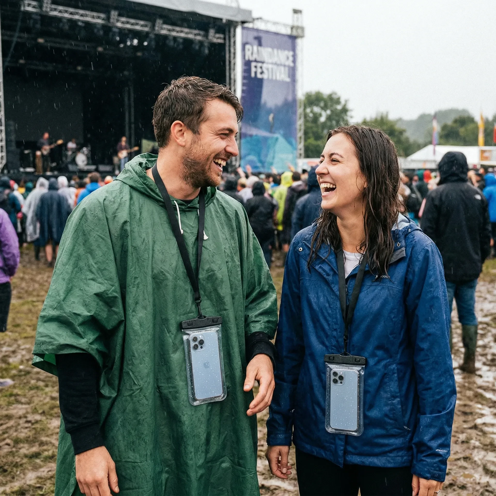 Festival inpaklijst regen