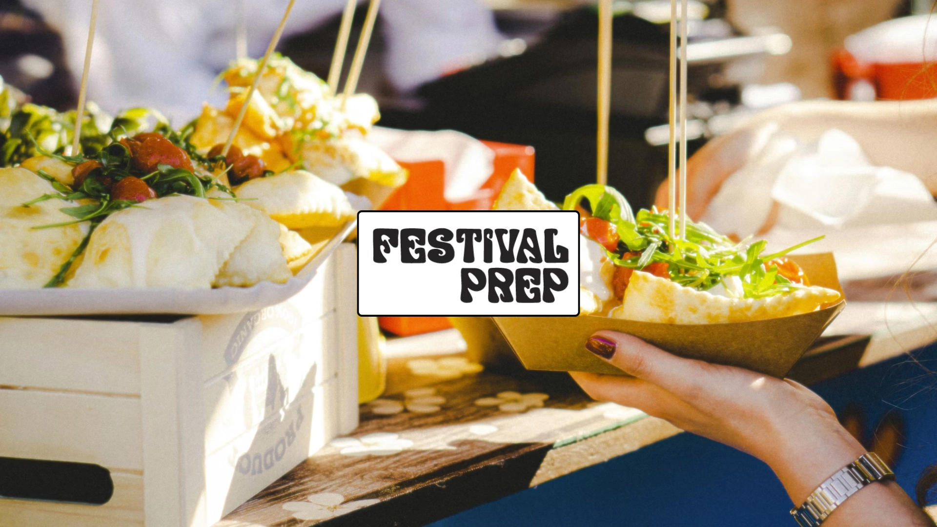 Gezonde festivalvoeding