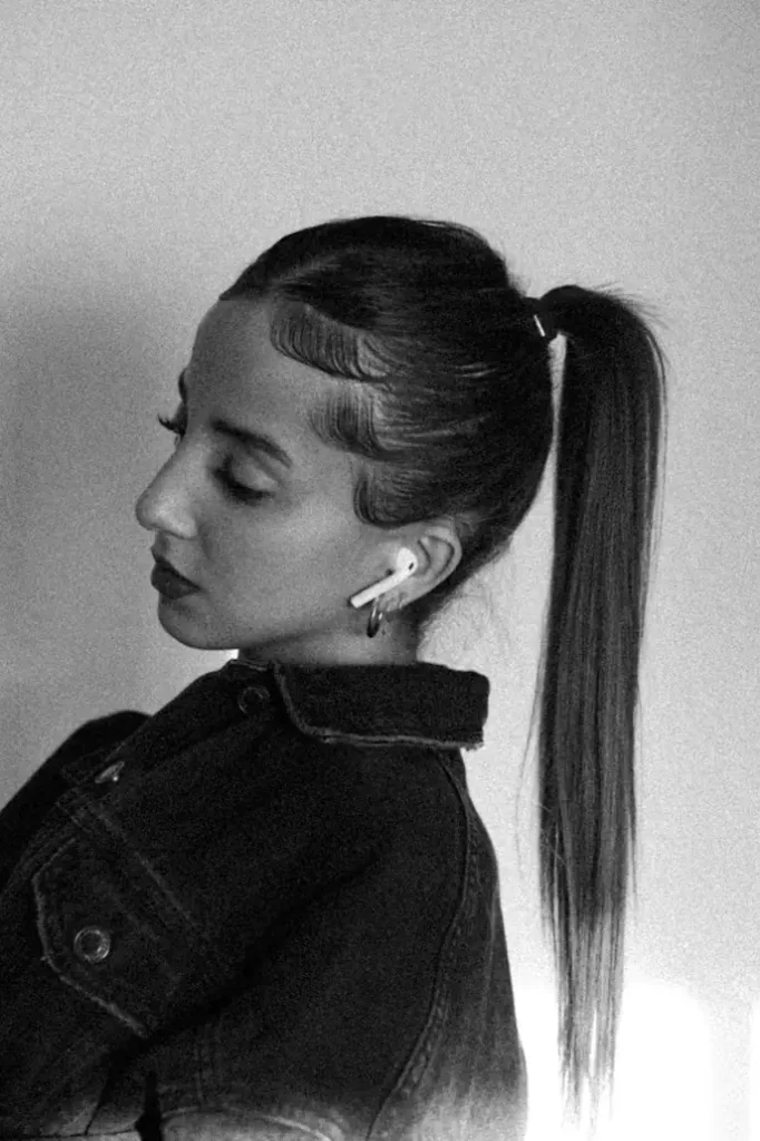 festival haarstijlen: volumineuze staart