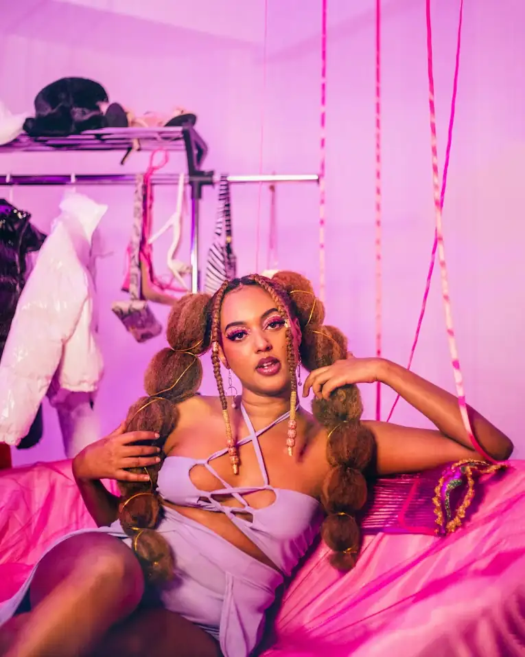 festival haarstijlen: bobbeleffect