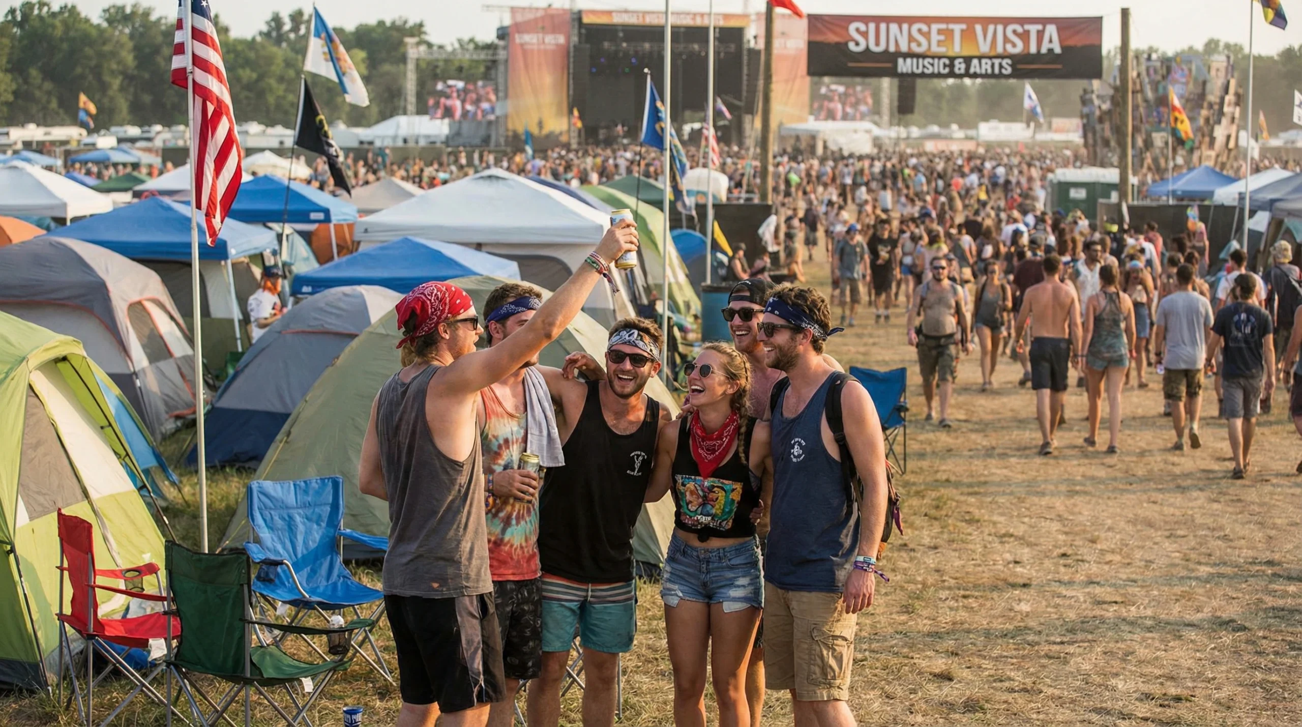 Festival inpaklijst meerdaags festival