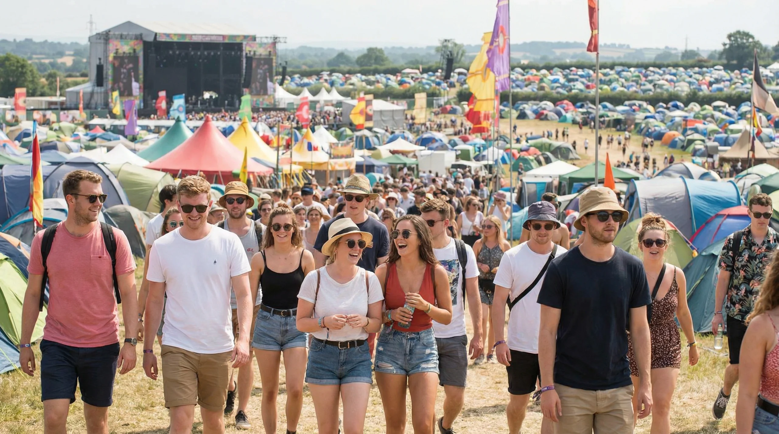 Festival inpaklijst camping