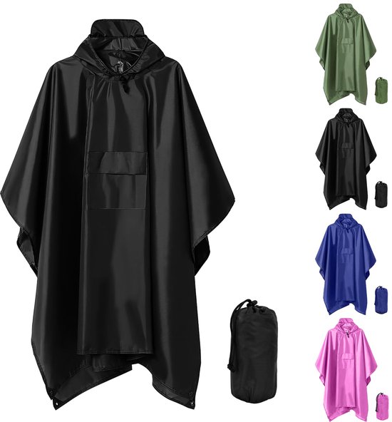 TTLUOKER Regenponcho