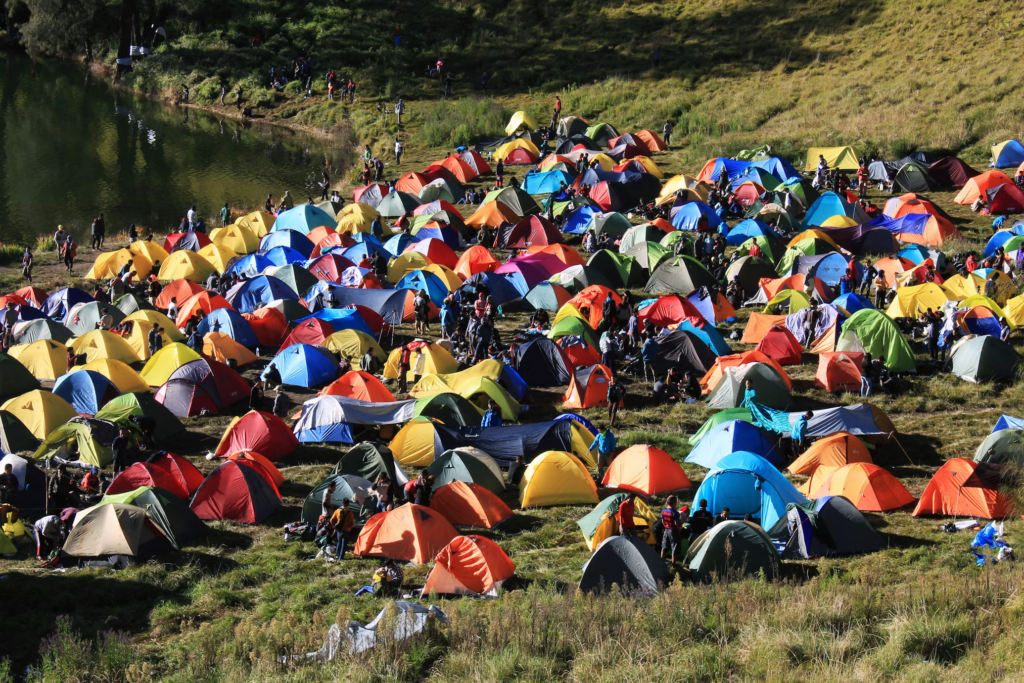 meerdere 2 persoons festival tent